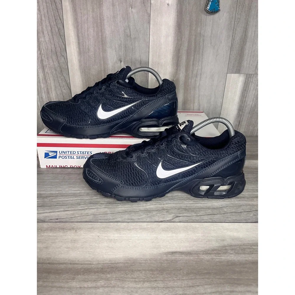 Nike Air Max Torch 4 Running Shoes Mens 7.5 Navy Blue 343846-400 Sneakers